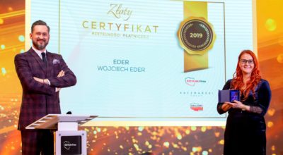 Otrzymaliśmy Złoty Certyfikat Rzetelności 2019 Otrzymaliśmy Złoty Certyfikat Rzetelności 2019