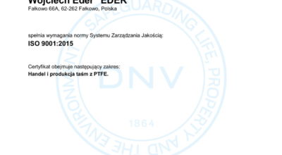 Pomyślna recertyfikacja Pomyślna recertyfikacja